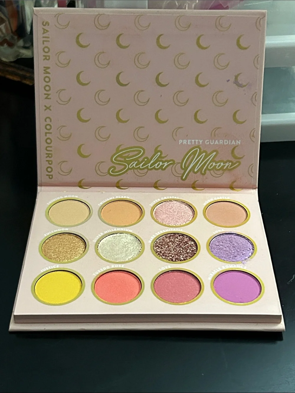 Sailor Moon x ColorPop Eyeshadow Palette — Pink & Gold Mix